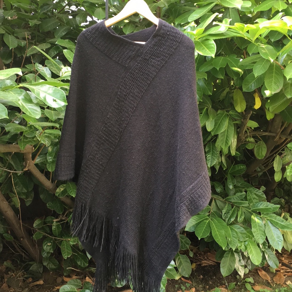 Black poncho
